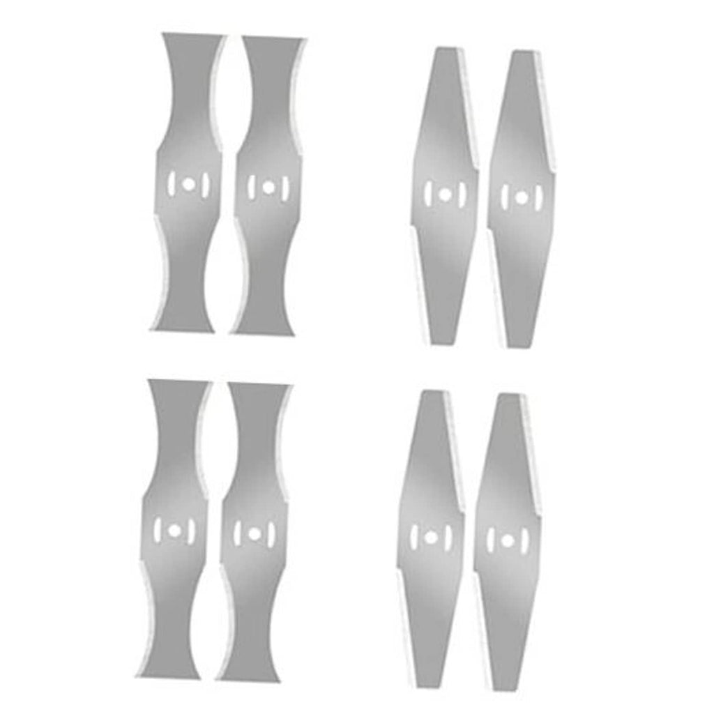 Metal cutting blades set (8), gray, for Wacker cordless battery mower