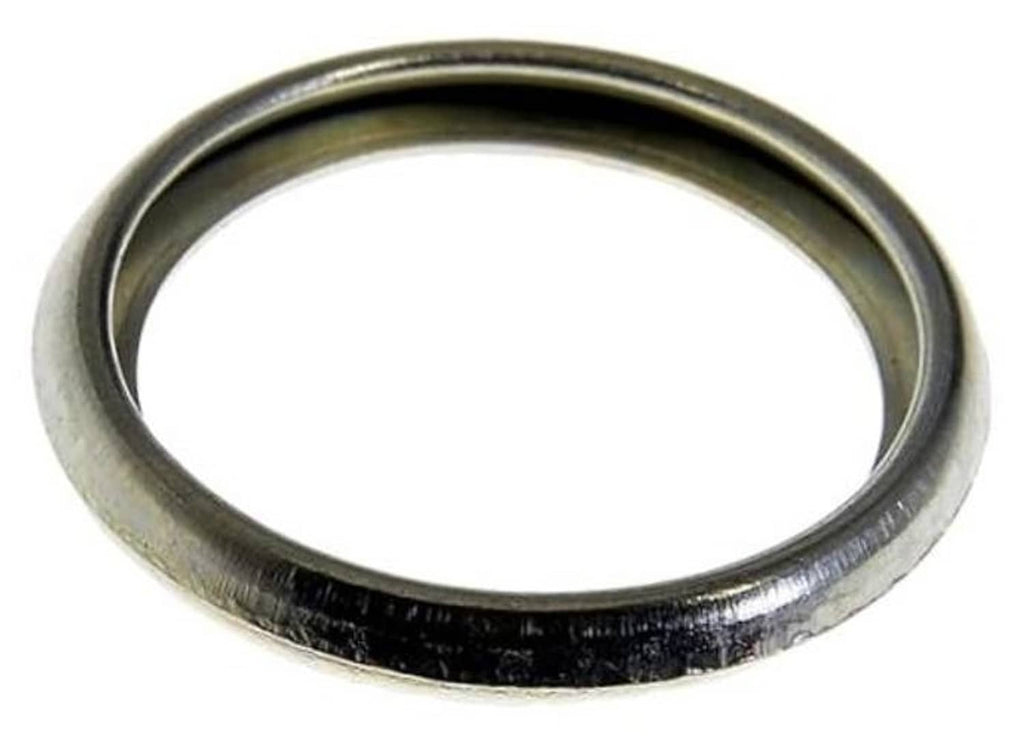 Crush drain plug gasket ring with dark seal, shown from the front