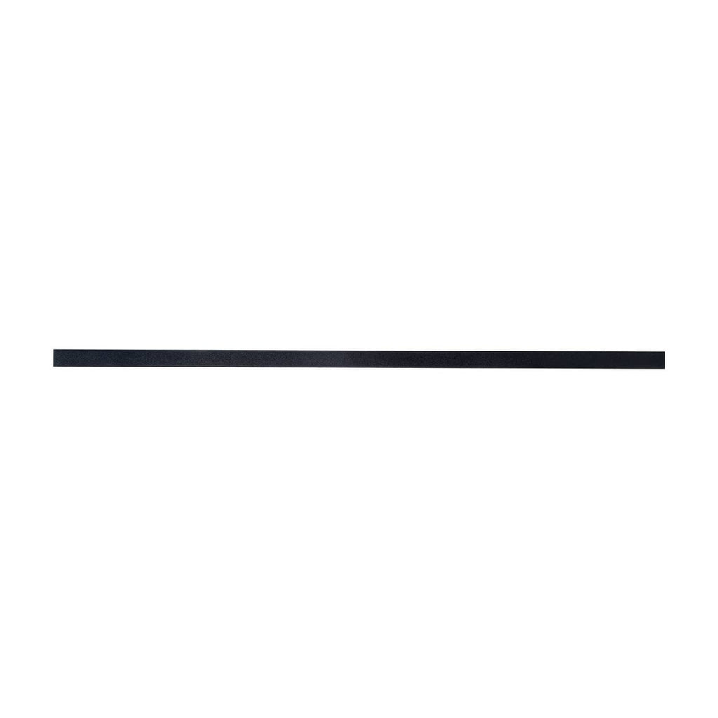 Black aluminum deck baluster spindle, 3/4 in square profile