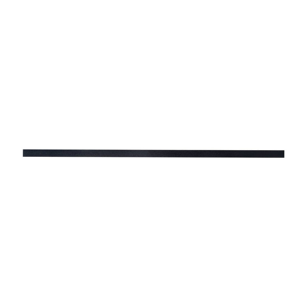 Black aluminum deck baluster spindle, 3/4 in square profile