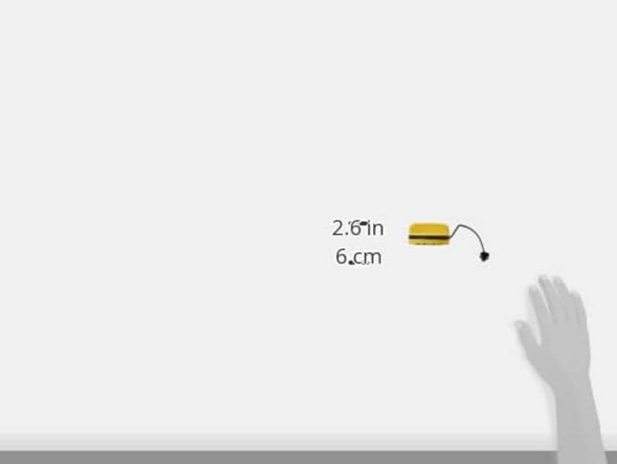 Yellow fuel tank filler cap with black seal, size 2.6 in (6 cm)