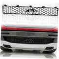 Front grille insert with black honeycomb mesh and FX4 logo center