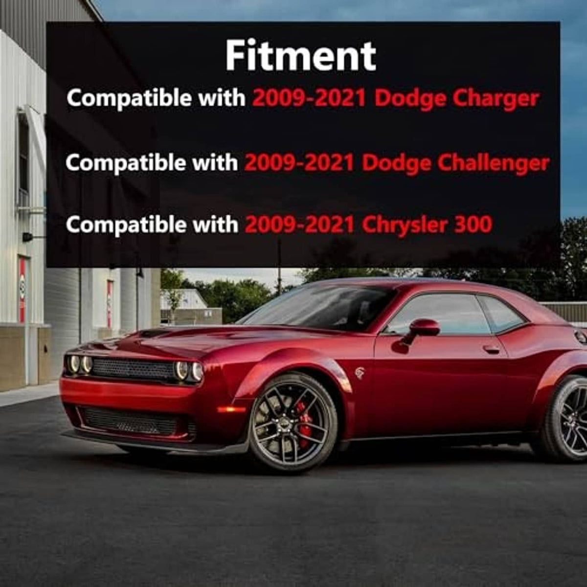 Radiator fan motor wiring harness fitment compatibility banner