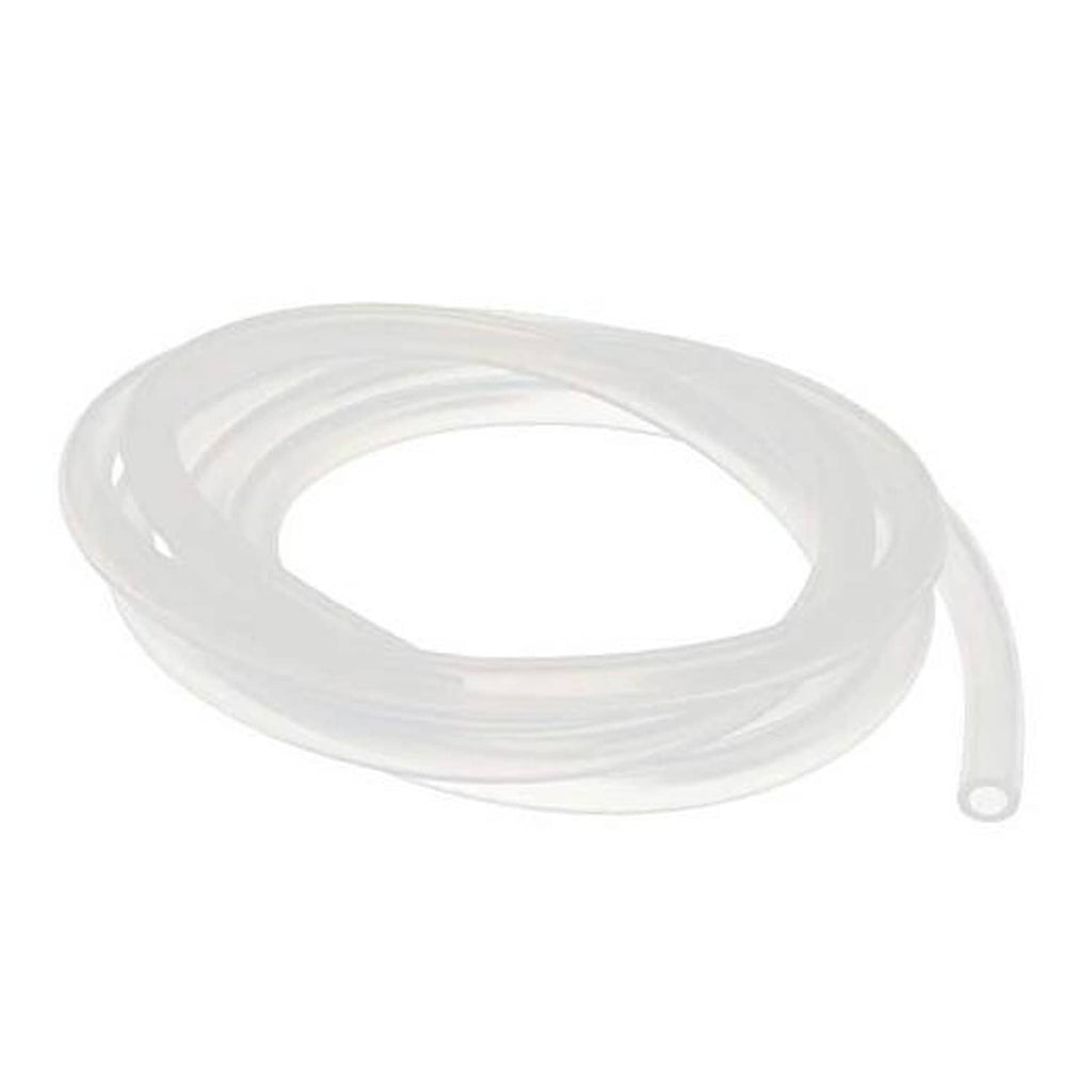 Clear flexible silicone tube coil, 8mm x 12mm, with rolled length