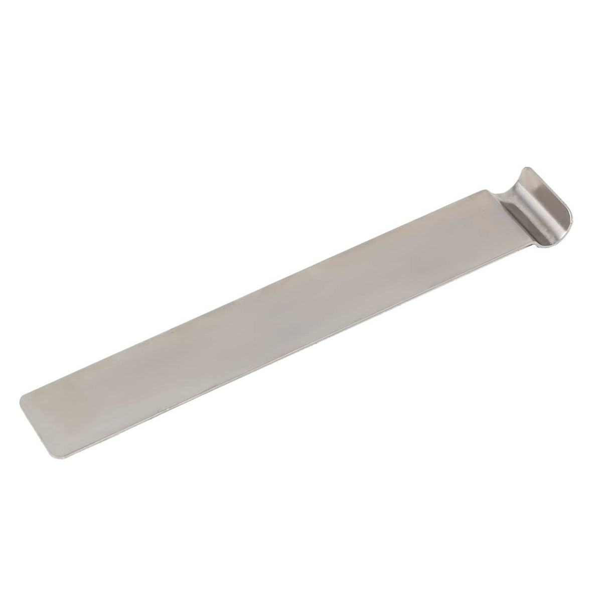 Gray metal strap handle with hook end for cable puller ratchet kit
