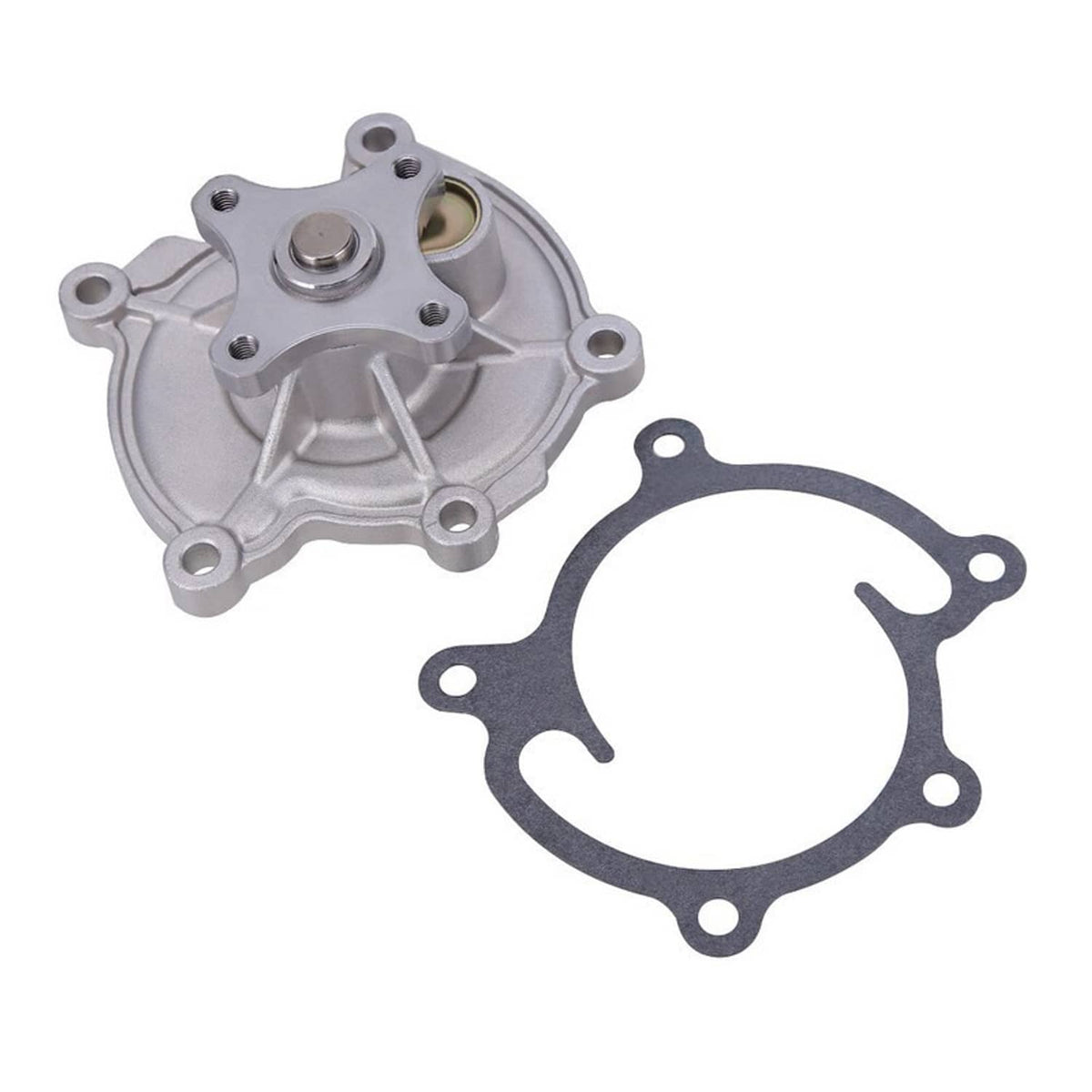 Engine water pump housing and dark gasket seal ring for replacement
