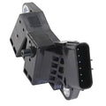Black crankshaft position sensor with multi-pin electrical connector and mounting bracket