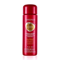 Red cylindrical jewelry cleaner concentrate bottle with gold emblem and cap