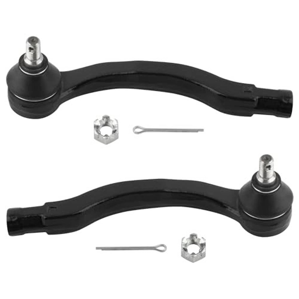 Front outer tie rod assemblies with ball joints and included mounting hardware
