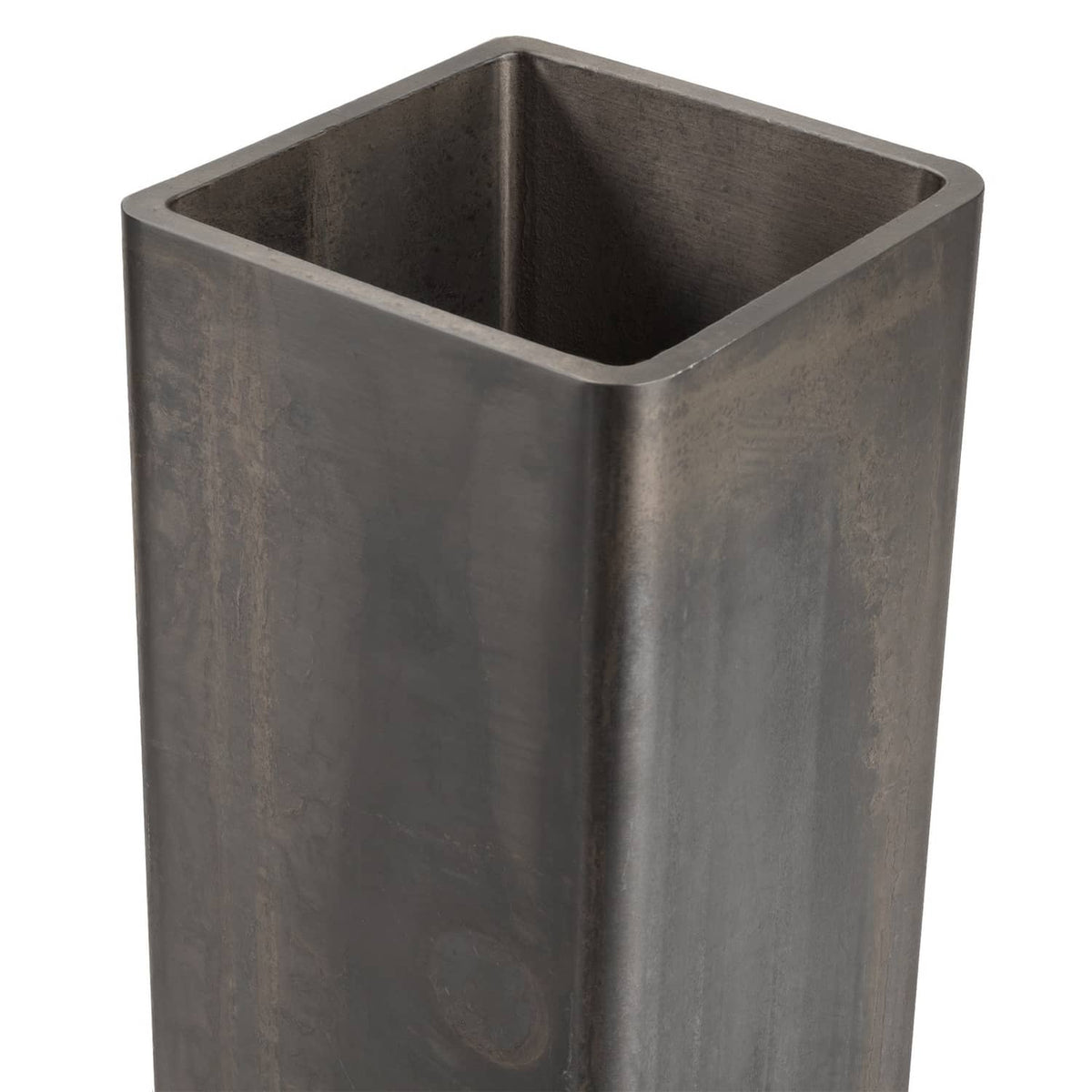 Heavy-duty steel adapter sleeve with open square channel
