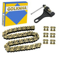 Gold 428H drive chain kit in box with connecting master links and installation tool