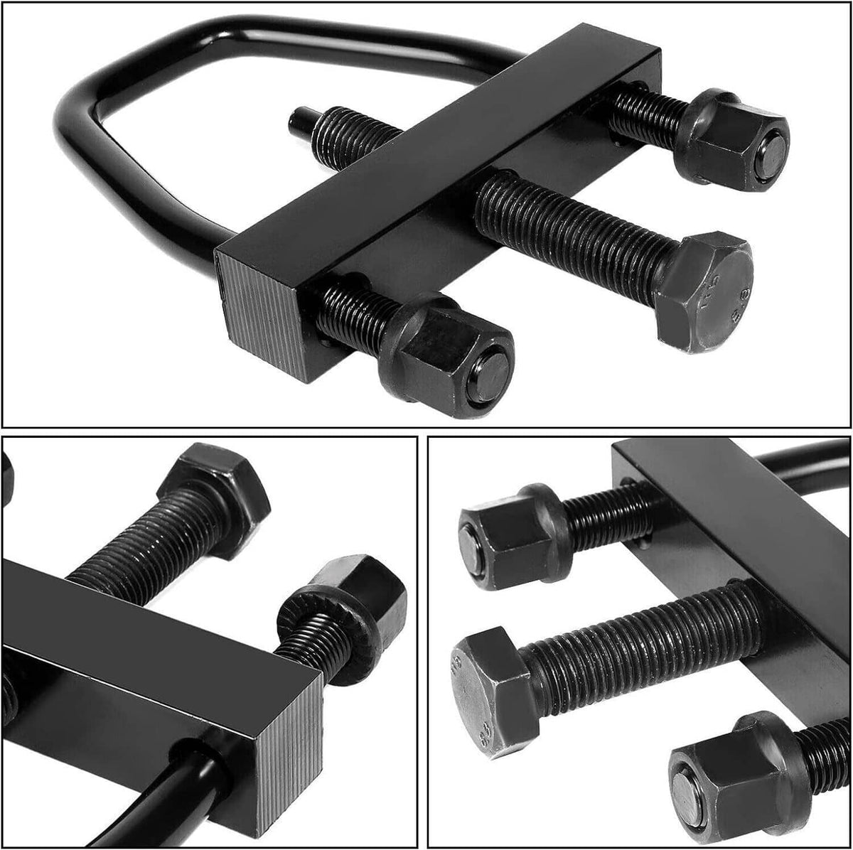 Black torsion key tool close-up showing threaded rods and hex-head fasteners
