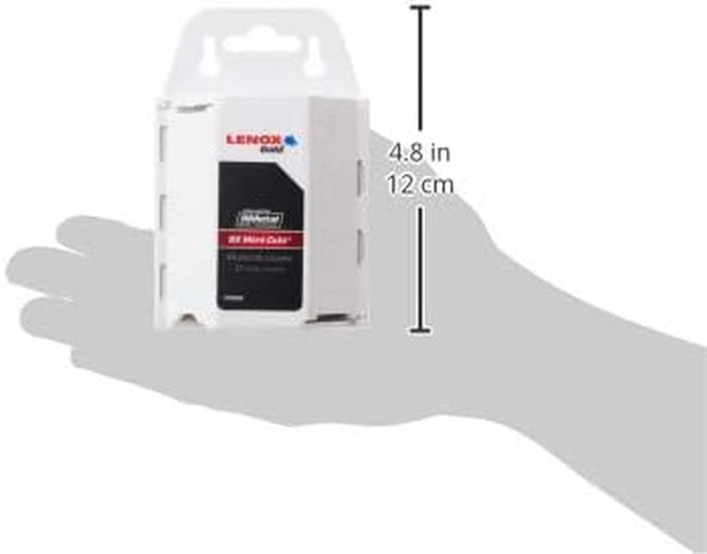 LENOX Gold blade pack with 4.8 in (12 cm) size measurement marking