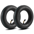 SPORTYOUTH 200x50 tire inner tube pair, black with bent TR-87 valve stems