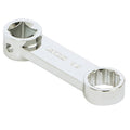 1/2 in 12-point box torque adapter, silver chrome, dual socket ends