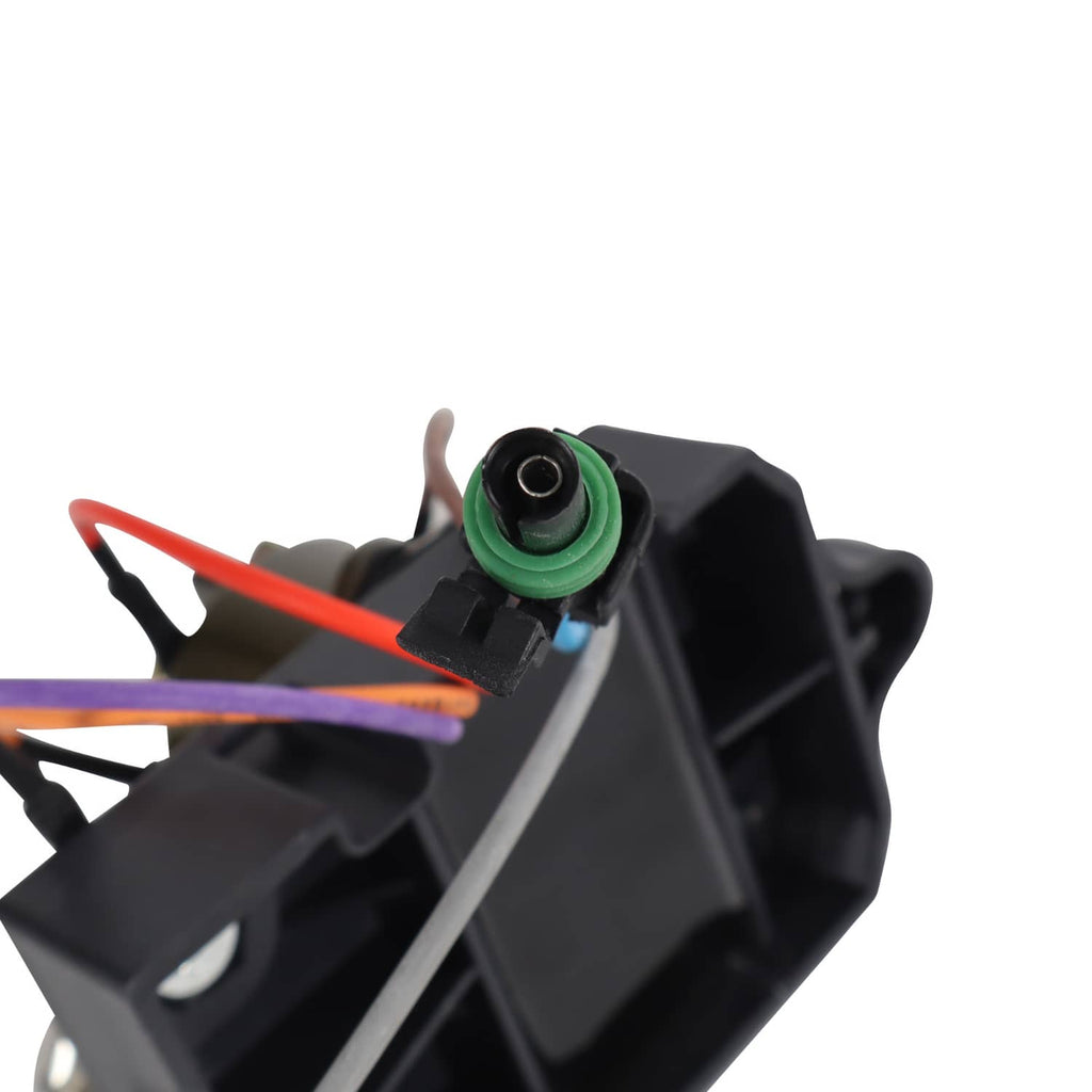 Glow plug relay controller with green-sealed sensor plug and colored wire leads