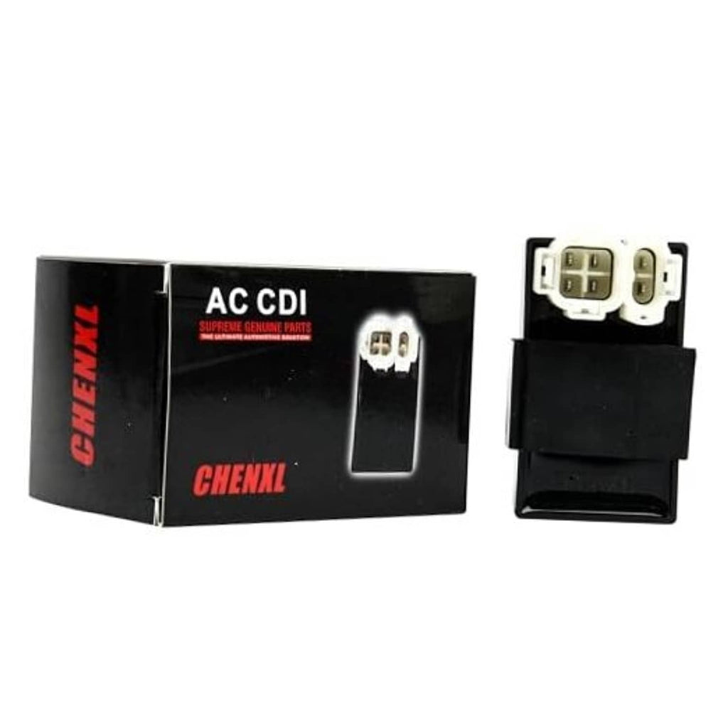AC CDI control box with 6-pin connector, black housing and CHENXI branding