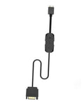 Wired ARGB mini controller cable with 3-pin connector and inline switch module
