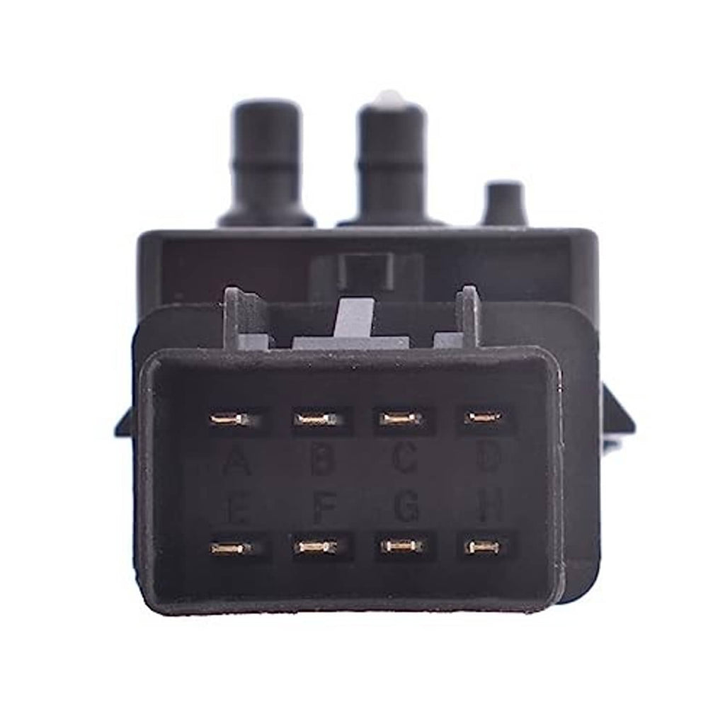 Power seat adjuster switch connector block with metal pins