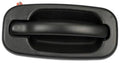 Front exterior door handle, black textured lever for right-hand front passenger