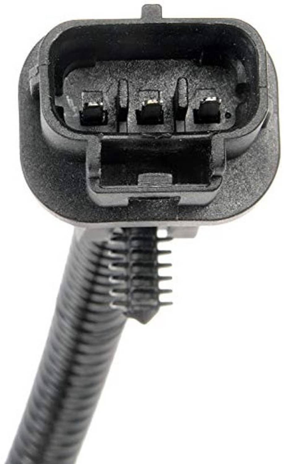 Crankshaft position sensor connector with four-pin socket and black body