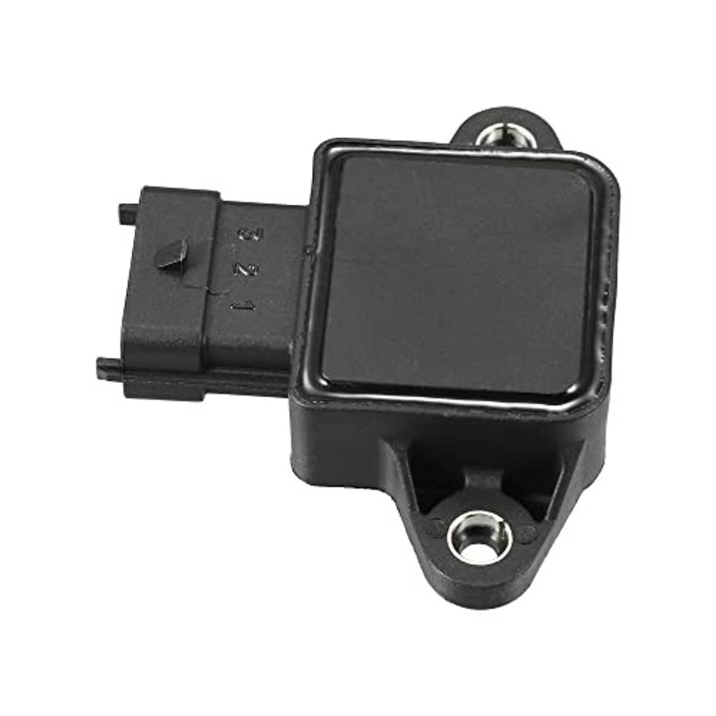 Throttle position sensor, square black sensor housing and side electrical connector