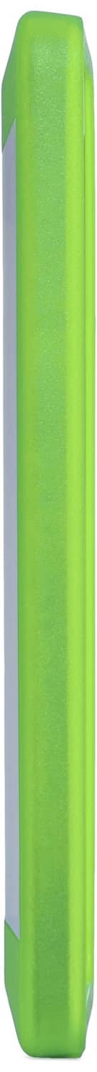 Green Kindle case side profile with slim protective edge