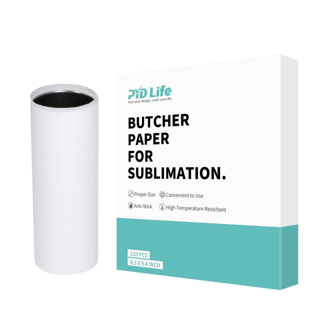 Sublimation butcher paper roll and box, anti-stick heat-resistant sheets