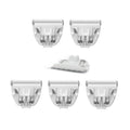Pet hair clipper blades 6-pack, multiple detachable cutting heads