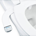 Brondell SimpleSpa SS-150 bidet seat attachment with control panel on white housing