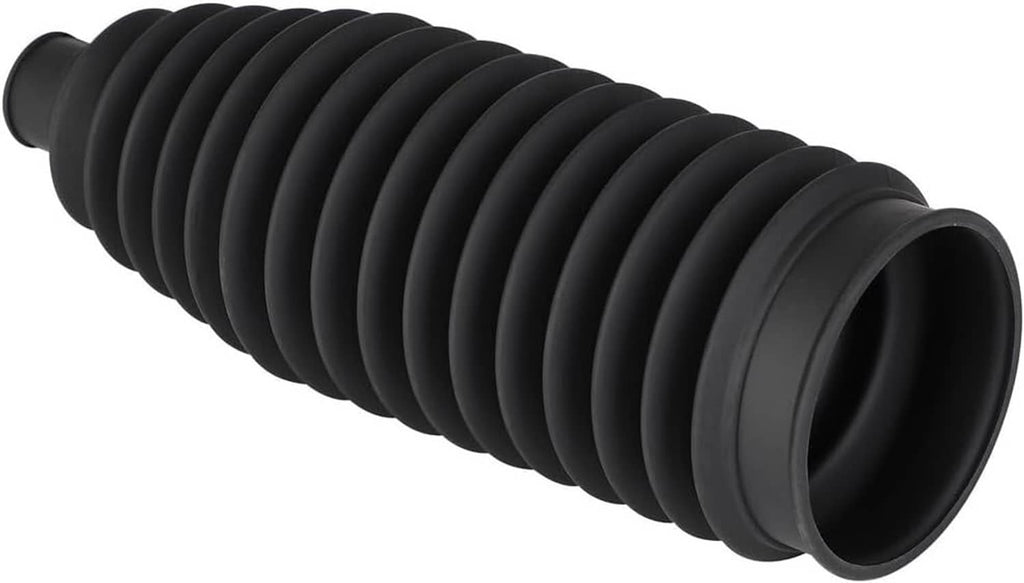 Black accordion rubber suspension boot