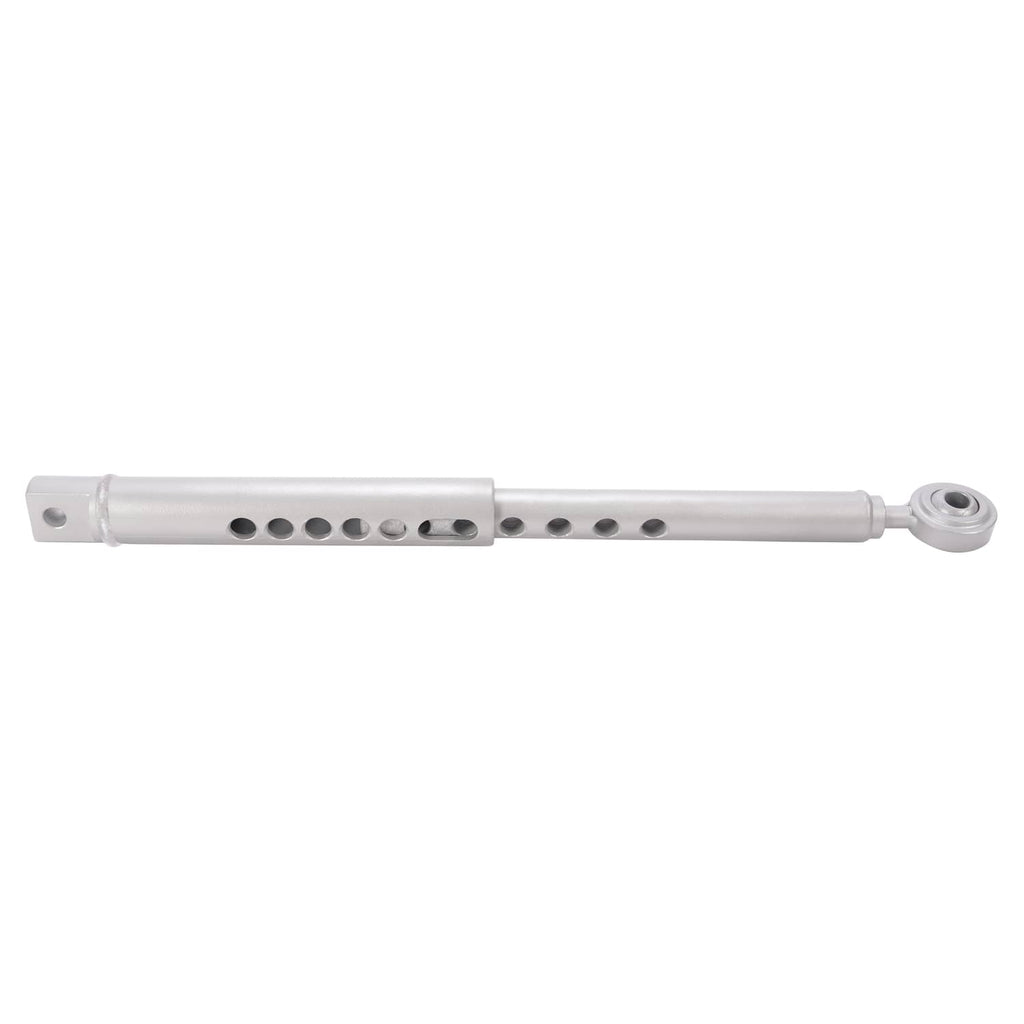 3-point lift stabilizer link assembly side view with perforation holes on bar