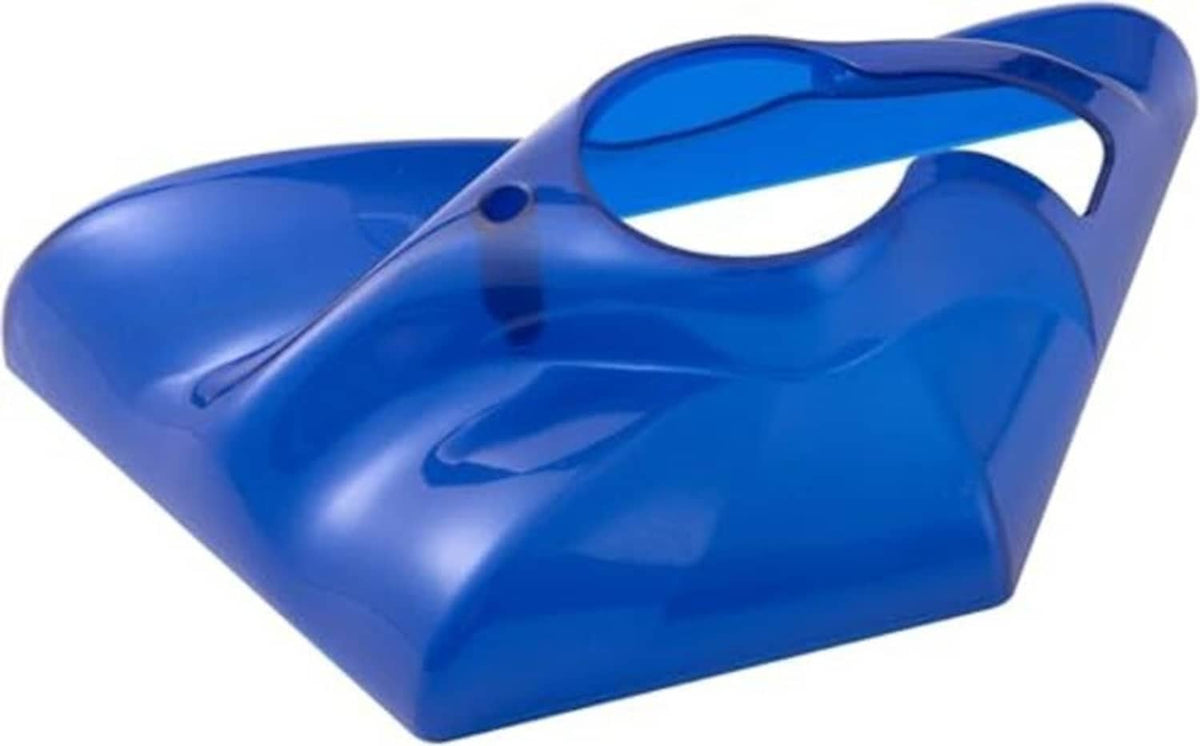 Blue pool vacuum head handle housing
