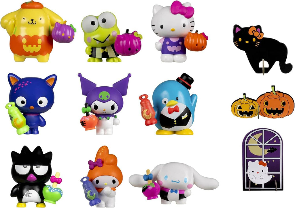 Hello Kitty and Friends Halloween countdown mix-and-match accessory figures set of 9