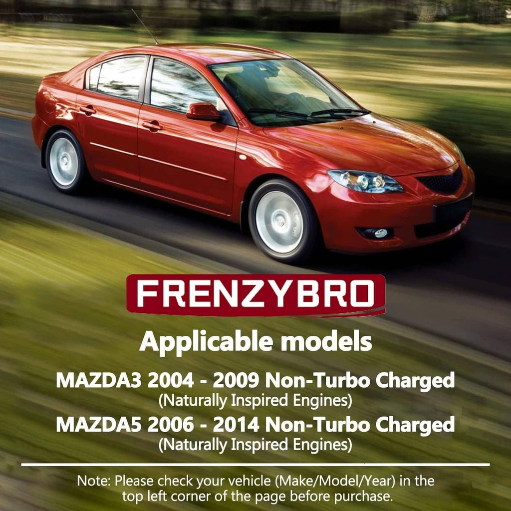 Frenzy Bro suspension kit applicable models graphic with red car photo