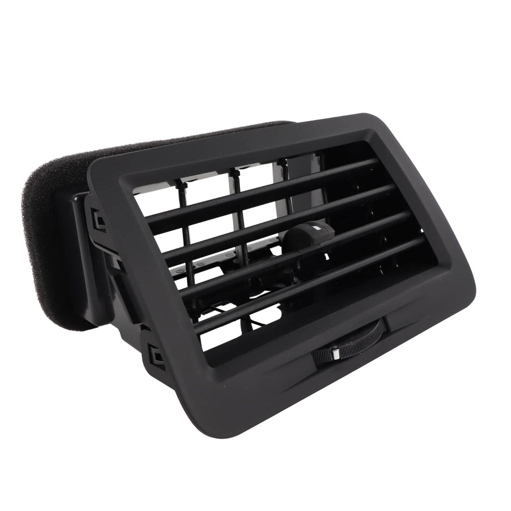 Dashboard A/C air vent grille with foam surround, dark gray/black louvered louvers.