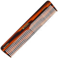 Tortoiseshell hair comb with fine teeth, Kent branding on the handle