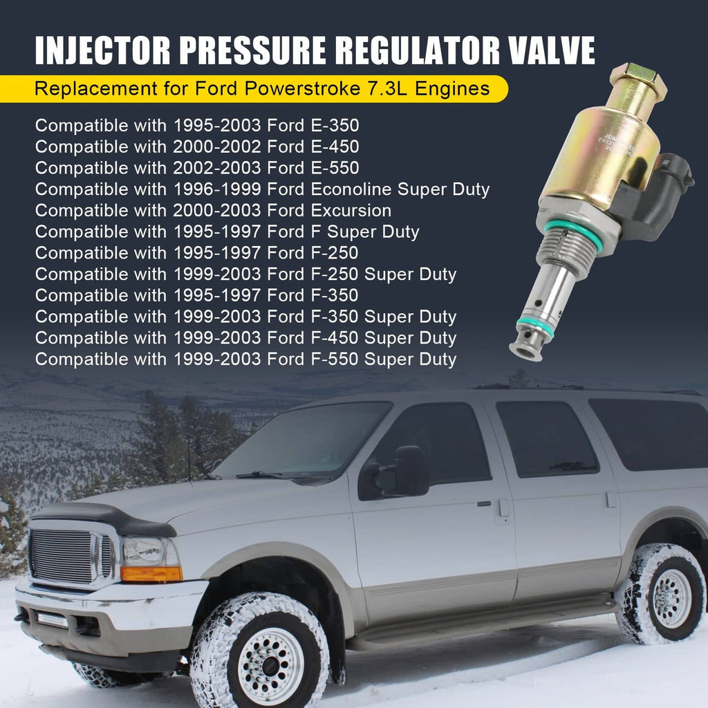 Fuel injection pressure regulator valve with gold metal body and electrical plug