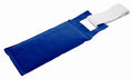Thera-med universal cold pack pad with white wrap strap, flexible blue sleeve