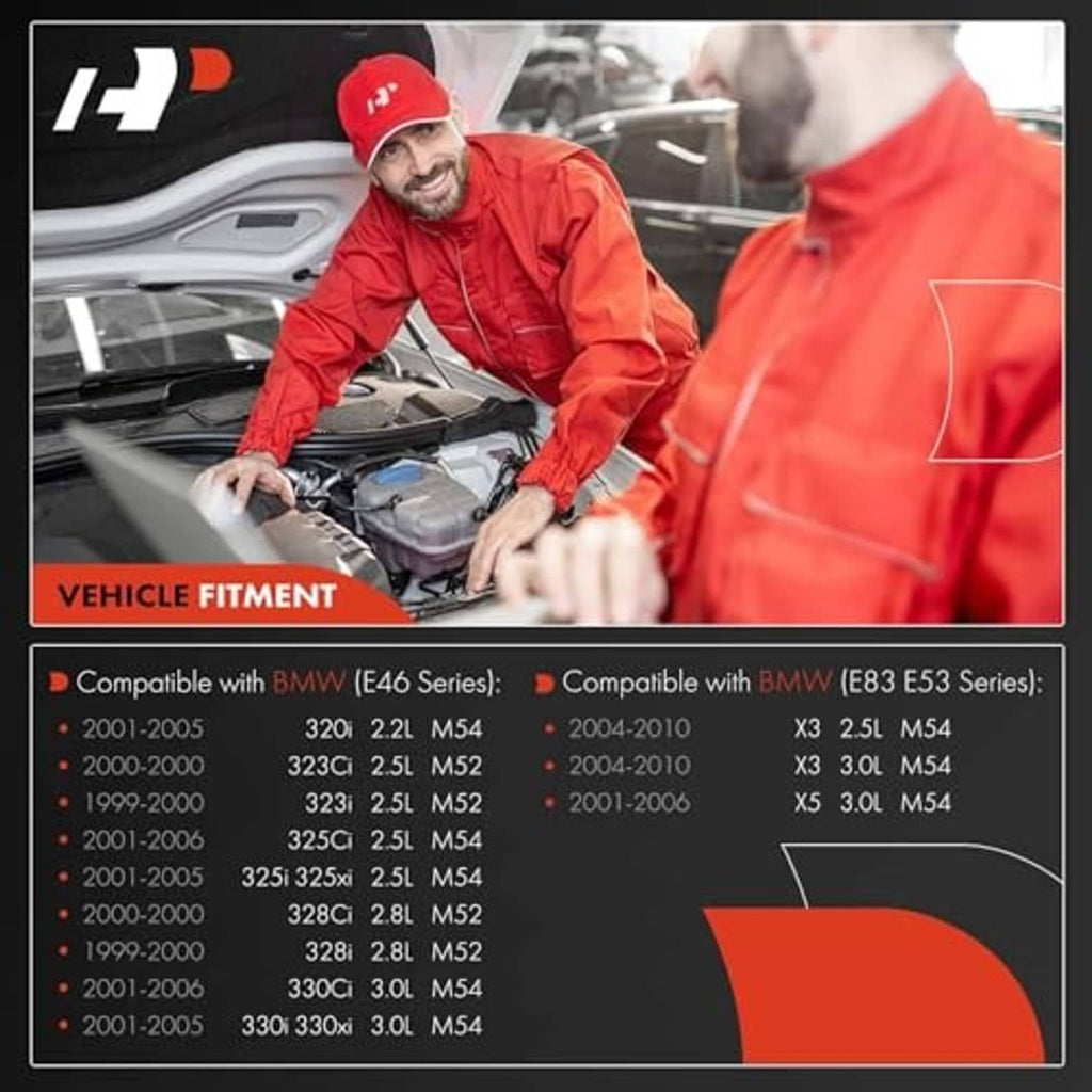 Vehicle fitment compatibility poster for engine coolant overflow reservoir tank
