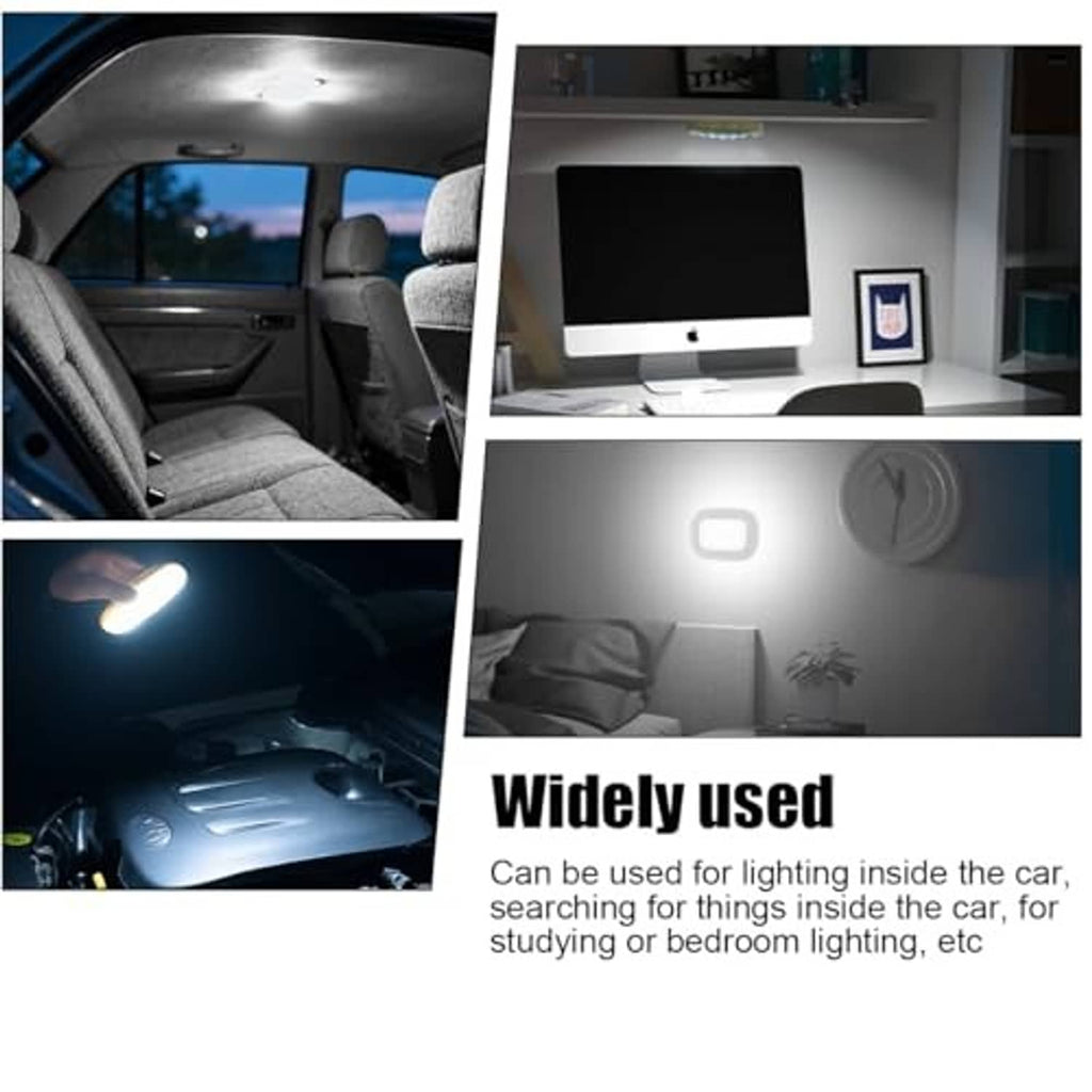 Wireless LED dome light in car ceiling with bright illumination for interior areas