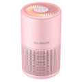 Pink FULMINARE air purifier with circular fan top and front air intake grille