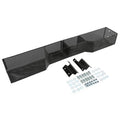 Front inner storage basket box with black mesh frame and mounting hardware