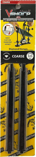 Coarse 325 grit replacement hone pair in blister pack for V-Sharp sharpeners