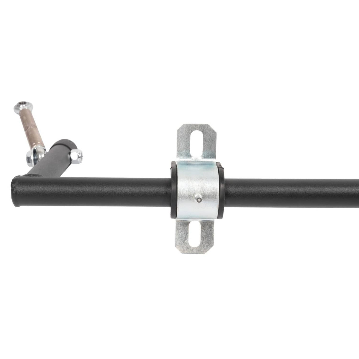 Steel sway bar anti-roll kit end mount bushing bracket with fasteners and end link