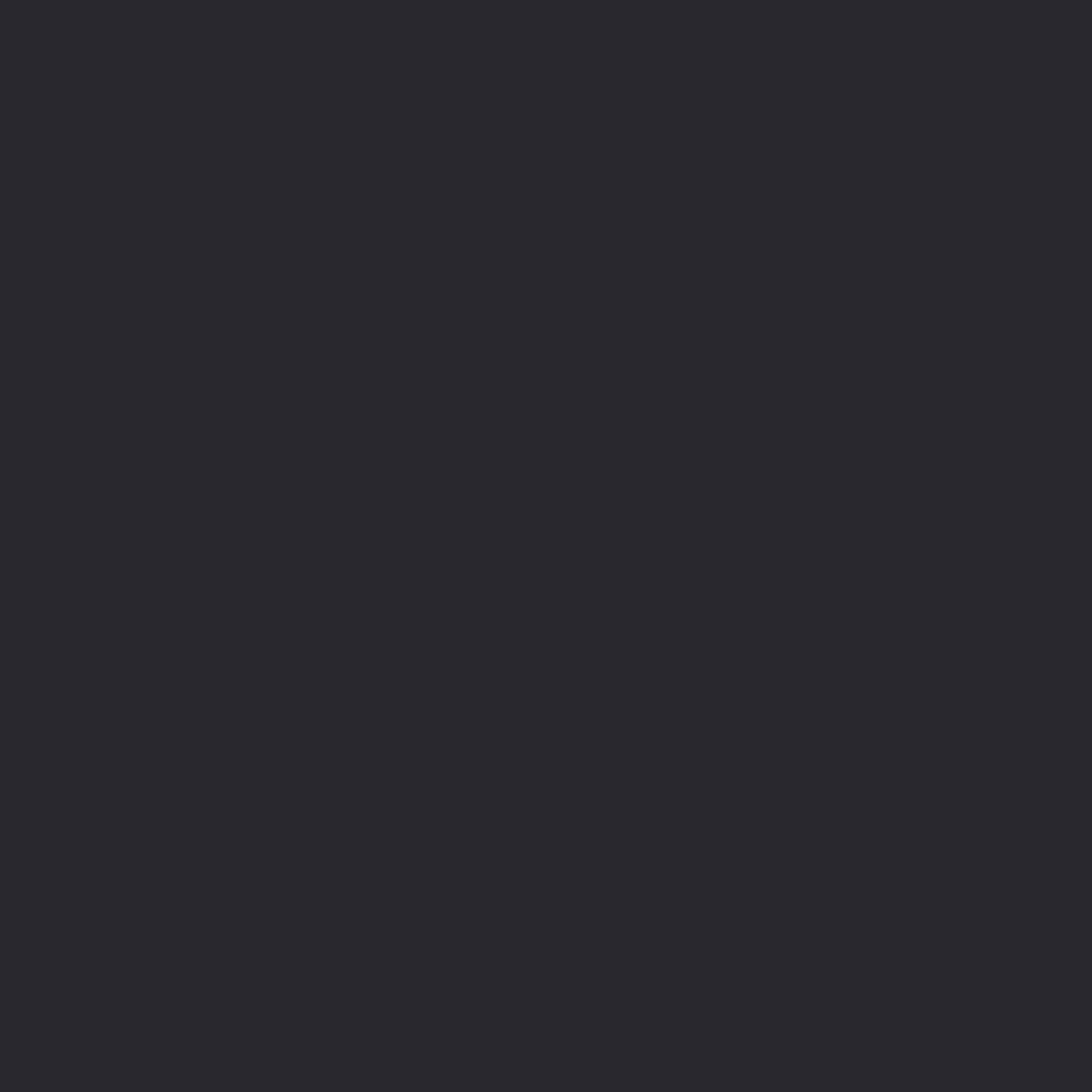 Flat black paint color swatch