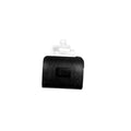 Black hood release latch handle with mounting tab