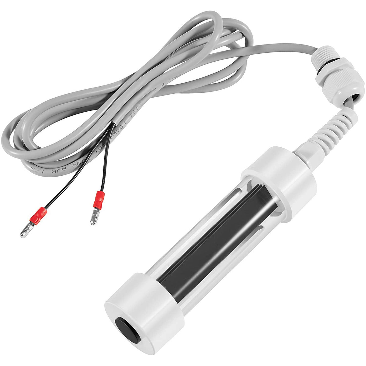 Salt cell replacement cartridge with gray wiring loop and white electrical connectors