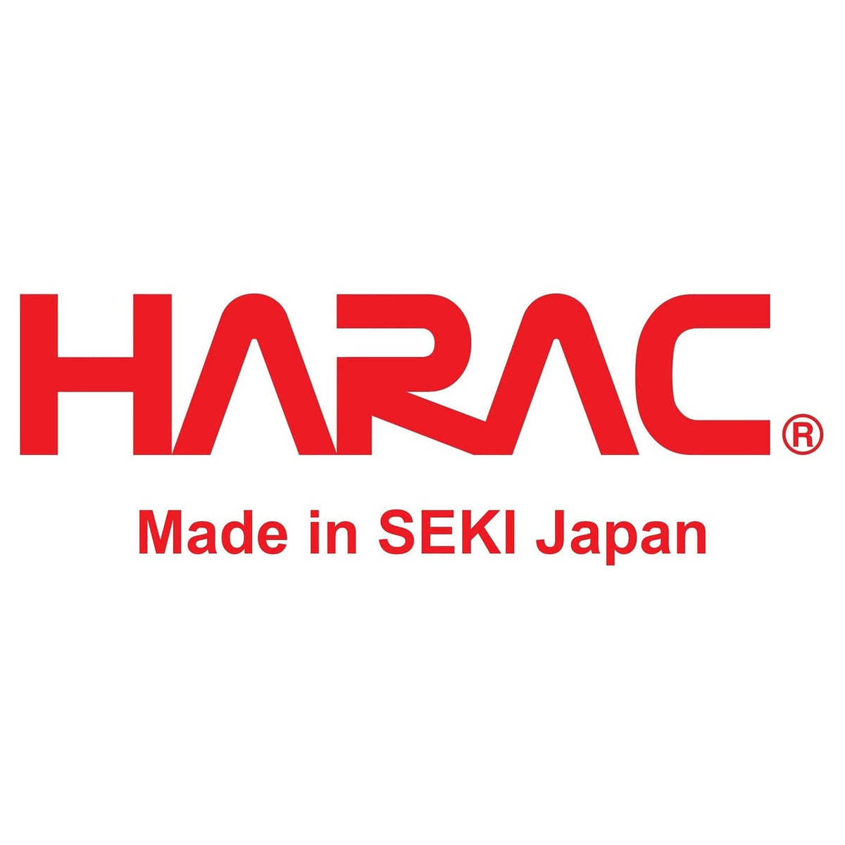 HARAC logo with text 'Made in SEKI Japan'