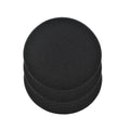 Black round oil drain splash pad, thick circular foam pad.